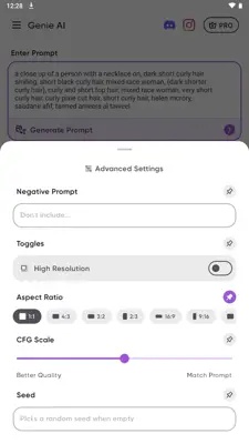 Genie Anime AI android App screenshot 4